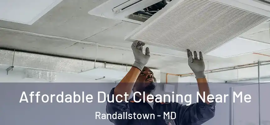 Affordable Duct Cleaning Near Me Randallstown - MD